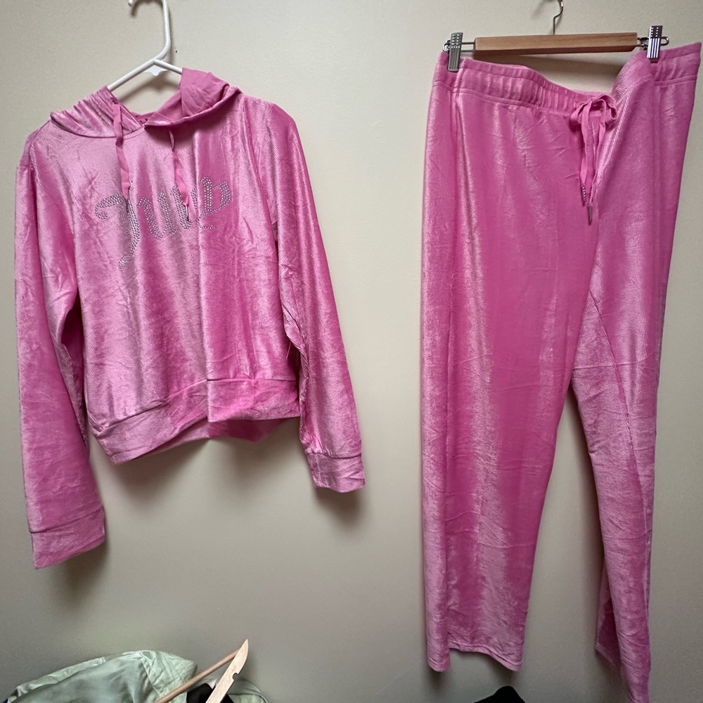 Juicy Couture Pink Pajama Set